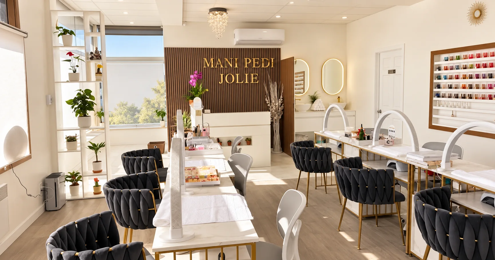 Le véritable salon Mani Pedi Jolie à Candiac